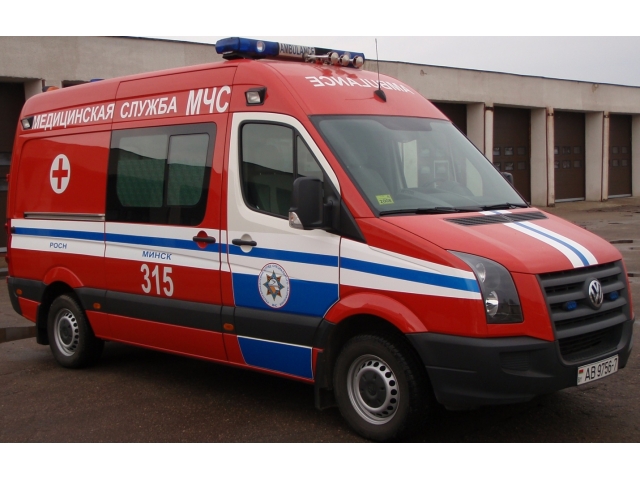 «Volkswagen Crafter», класса «Ambulance» (реанимация)